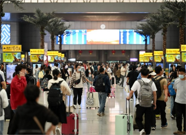 China Reports 336 Million Railway Trips in October