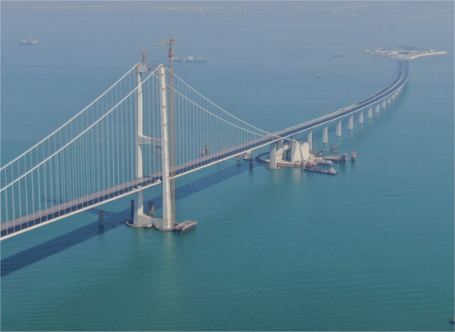 China's New Cross-sea Highway One Step Closer to Completion