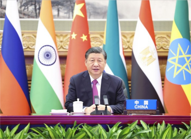Xi Urges Ceasefire in Gaza, Stresses Two-state Solution