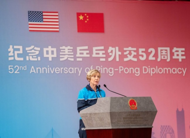 Chinese Ambassador to U.S. Urges Two Sides to Draw Inspirations, Wisdom from Ping-Pong Diplomacy