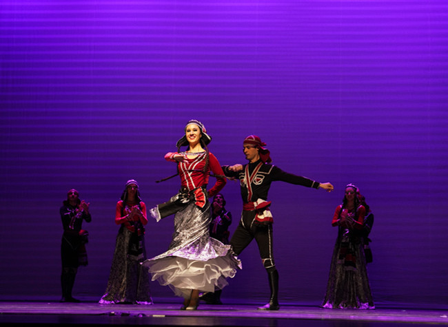 Fire of Georgia Captivated Audiences with Intricate Choreography and Exceptional Artistry