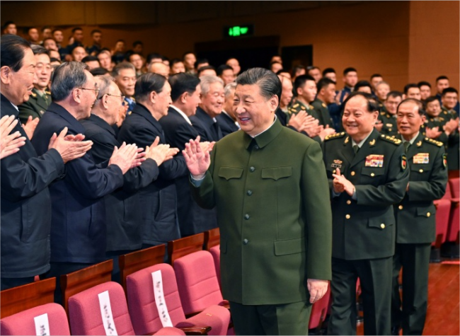 Xi Extends Spring Festival Greetings to Military Veterans
