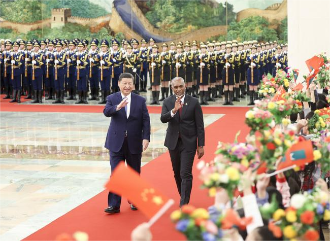 China, Maldives Upgrade Ties as Presidents Hold Talks