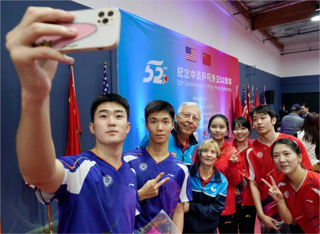 Mutual Visits of Young Table Tennis Players Add New Chapter to China-U.S. Friendship Stories: FM Spokesperson