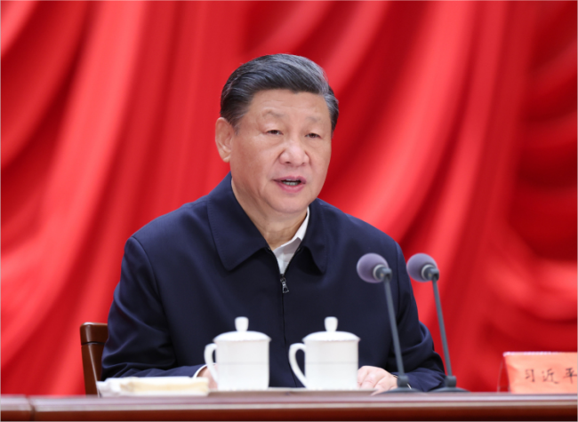 Xi Stresses Boosting High-quality Development of China's Financial Sector
