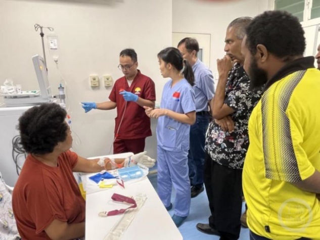 Chinese Team Initiates Hemodialysis in PNG's Port Moresby Hospital