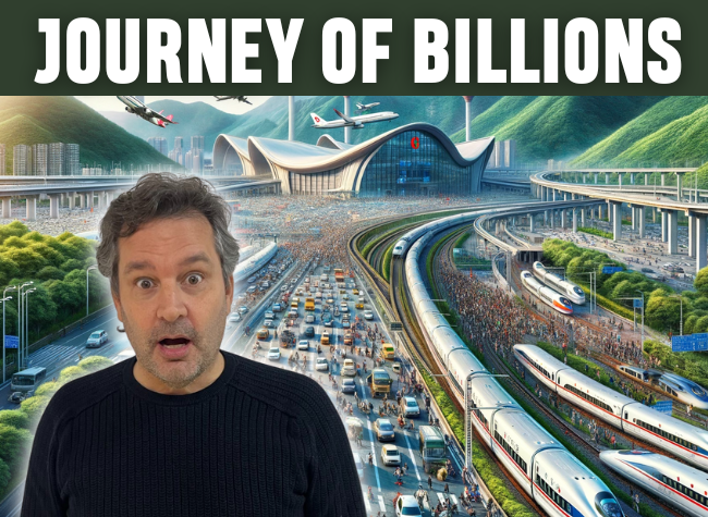 Journey of Billions: The 2024 Spring Festival Travel Rush