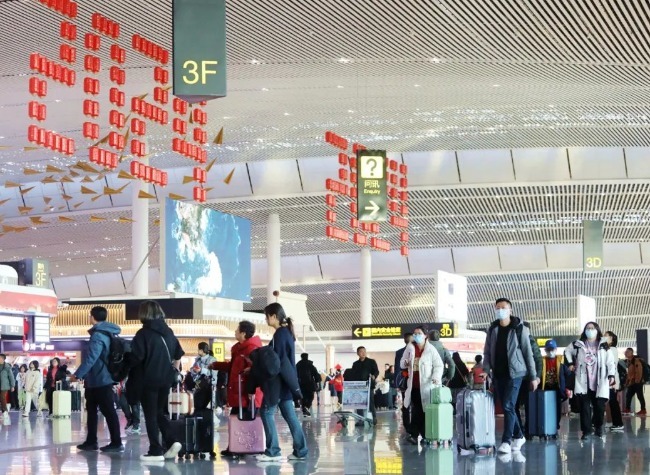 Chongqing Jiangbei International Airport Breaks Passenger Records Over Spring Festival