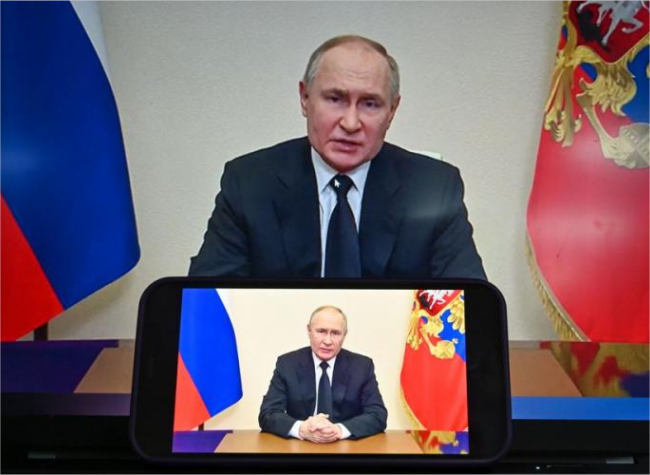 Russia Strengthens Security, Vows to Combat Terrorism Following Moscow Concert Hall Shooting