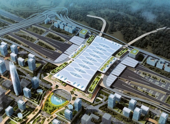 China's Largest High-Speed Railway Station Set to Open in 2025