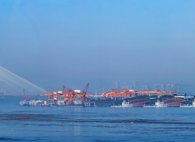 Luzhou Port: Enhanced Transshipment Business Particularly for Imported Grains