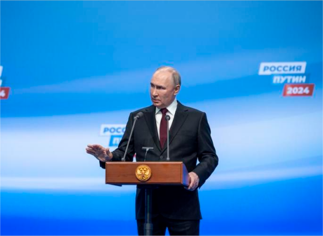 Putin Wins with 87.3 Pct of Votes after 99.83 Pct Ballots Counted: CEC
