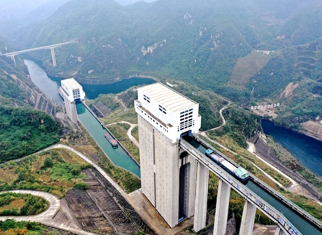 Goupitan Hydropower Station: Empowering Power Generation, Navigation, and Flood Control
