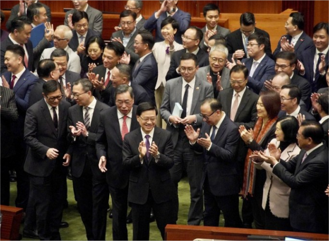 HKSAR LegCo Unanimously Passes Milestone Bill to Better Safeguard National Security