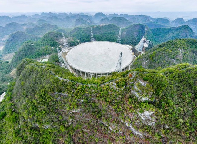 China's Gigantic Telescope Embraces Int'l Exchanges, Innovative Development