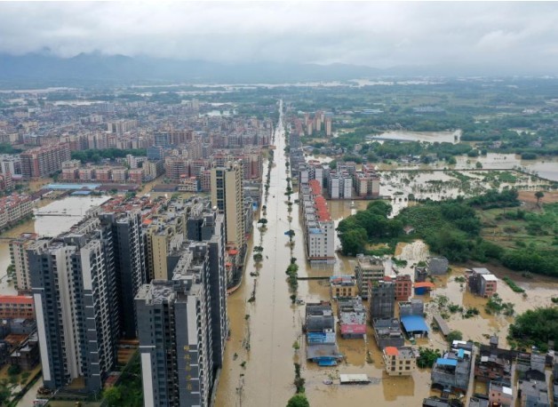 Massive Flooding Hits China's Guangdong