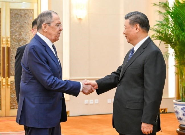 Xi Meets Russian Foreign Minister