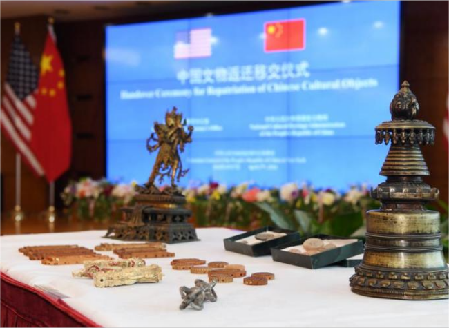 Antiquities Repatriation Fosters Deeper China-U.S. Cultural Exchanges