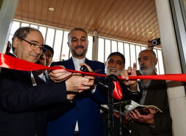 Iranian FM Opens New Consulate in Damascus Following Israeli Strike