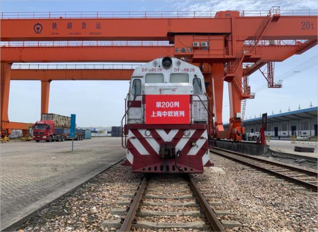 China-Europe Freight Train Services Report Robust Growth in First 4 Months