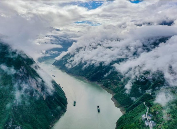 Three Gorges of the Yangtze River