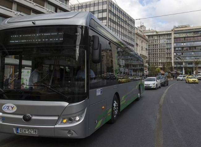 Greek PM Welcomes China-Made Electric Buses onto Streets