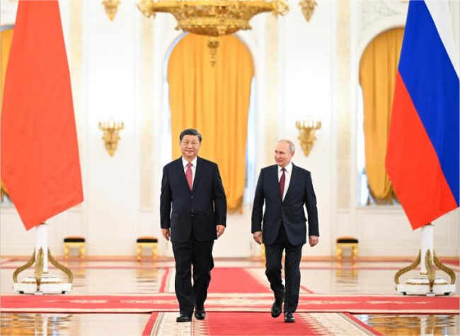 Join Hands for Future Success of Russia-China Partnership, Says Putin