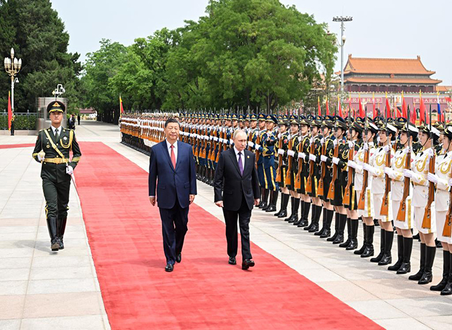 Xi, Putin Hold Talks in Beijing, Charting Course for Enhanced Ties