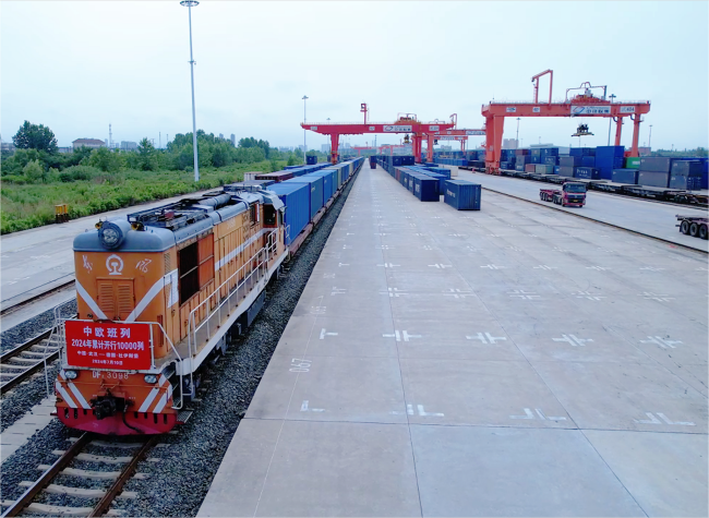 China-Europe Freight Train Trips Surpass 10,000 This Year