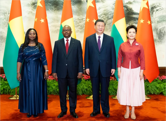 Chinese, Guinea-Bissau Presidents Hold Talks, Elevate Ties