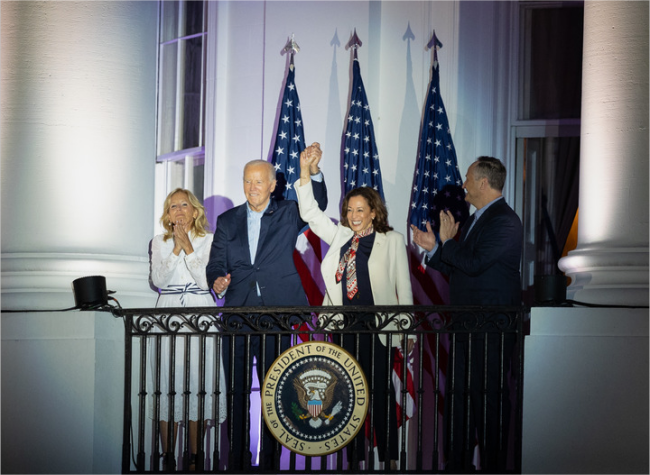 Biden Announces Intention to Drop out of Race, Endorses Harris