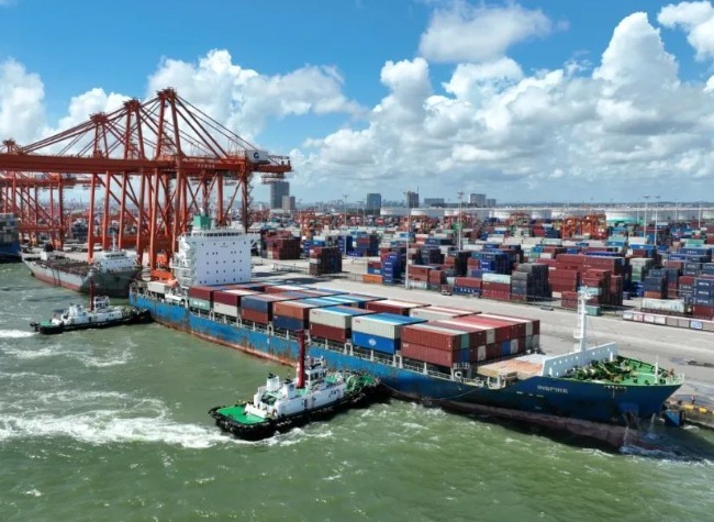 Chongqing Reports 2,160 Rail-Sea Intermodal Trips via ILSTC in H1, a 57% Increase