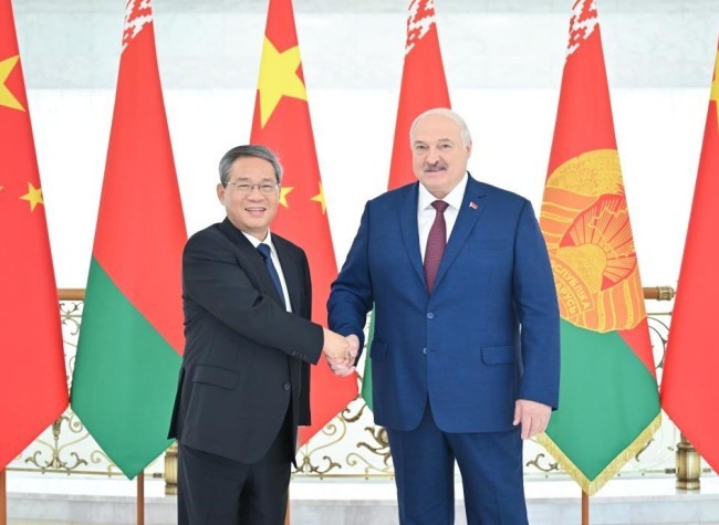 Chinese Premier Says to Promote High-Level Development of China-Belarus Bilateral Partnership