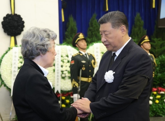 Remains of Late Chinese Leader Wu Bangguo Cremated in Beijing