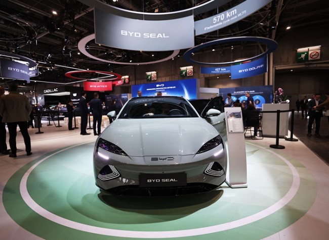 Chinese EVs Stand out at Paris Motor Show Amid Increasing Competition
