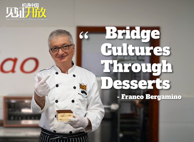 Italian Chef Bridges Cultures through Desserts | China, An Opportunity Through Opening Up