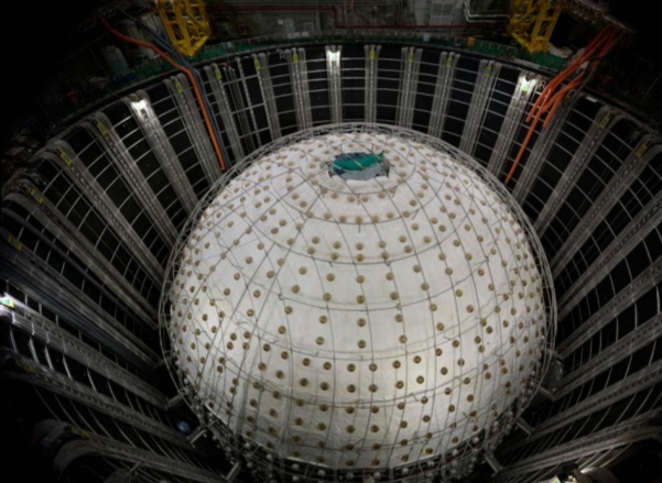 China Builds Huge Underground Transparent Sphere to Trap 'Ghost Particles'
