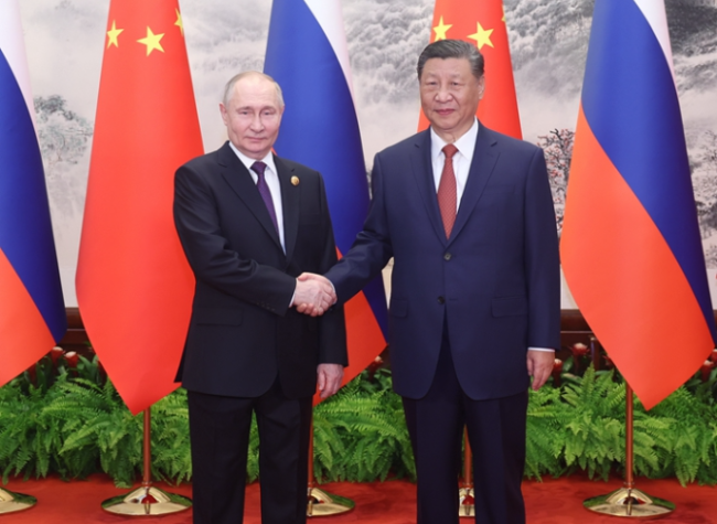 Xi Says to Continue Expanding China-Russia All-Round Practical Cooperation