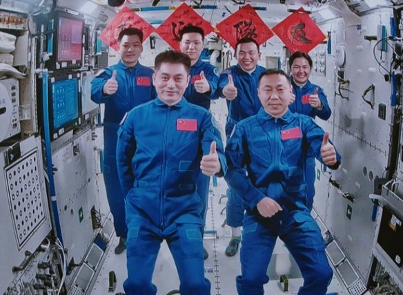 Shenzhou-19 Astronauts Enter Space Station