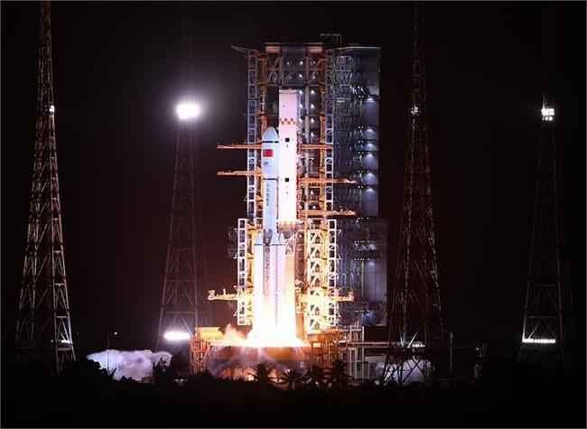 China's Tianzhou-7 Cargo Craft Separates From Space Station Combination