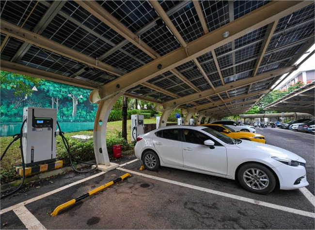 China Reports Sharp Increase in EV Charging Facilities