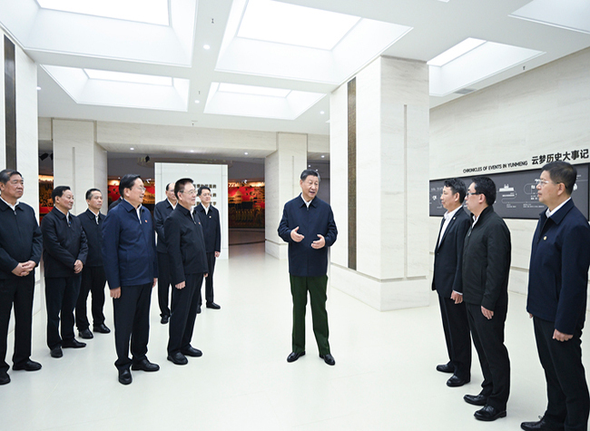 Xi Inspects Central China's Hubei Province