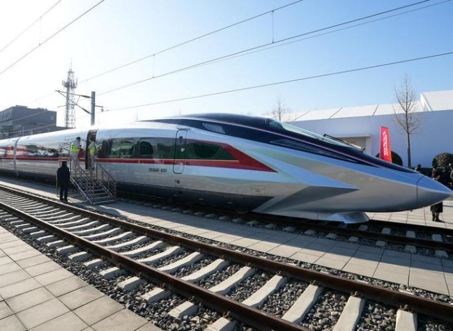 China Debuts Prototypes of World's Fastest High-Speed Train