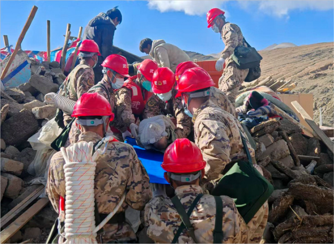 Xizang Quake Kills 126, All-Out Rescue Effort Underway