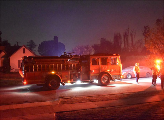 New Wildfire in Los Angeles Grows Over 500 Acres