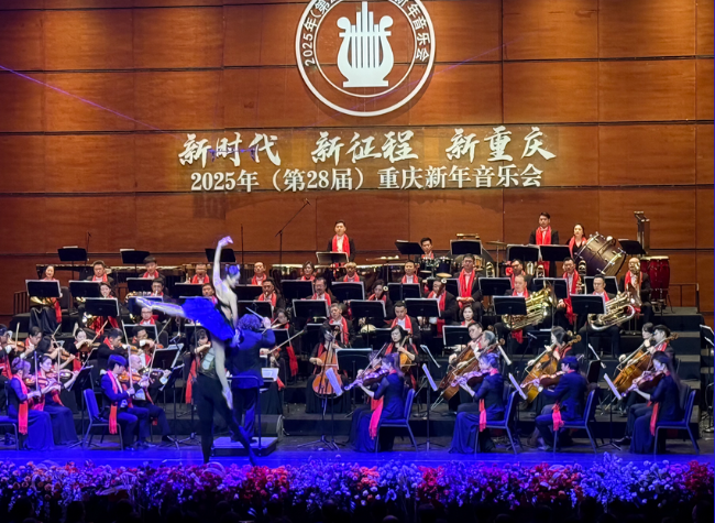 Chongqing New Year's Concert Held at Chongqing Grand Theatre