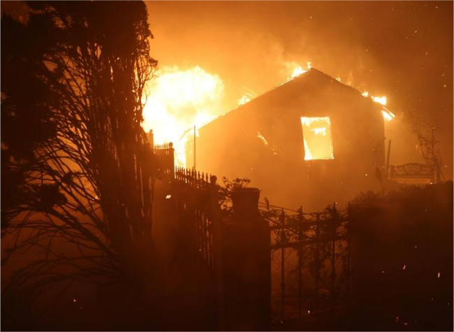 Fierce Wildfires in LA Force Over 180,000 People Fleeing Home, Destroying Thousands Structures