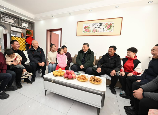 Xi Visits Flood-Affected Residents in Northeast China