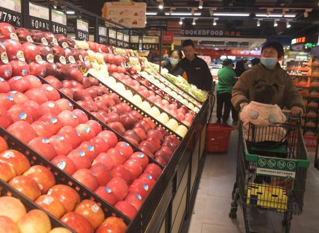 China's CPI Growth Accelerates in January on Holiday Spending