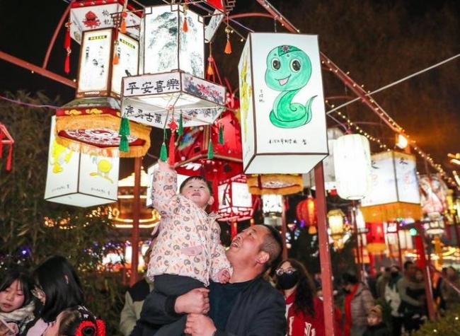 Slithering into Celebration: Chinese People Embrace Snakes as New Zodiac Symbol